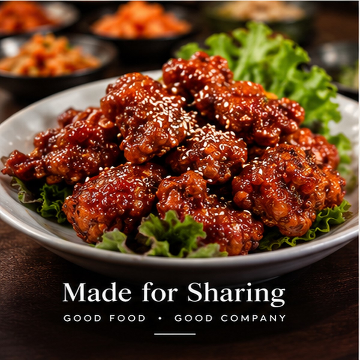 Korean fried chicken at Arirang Korean BBQ Perth
